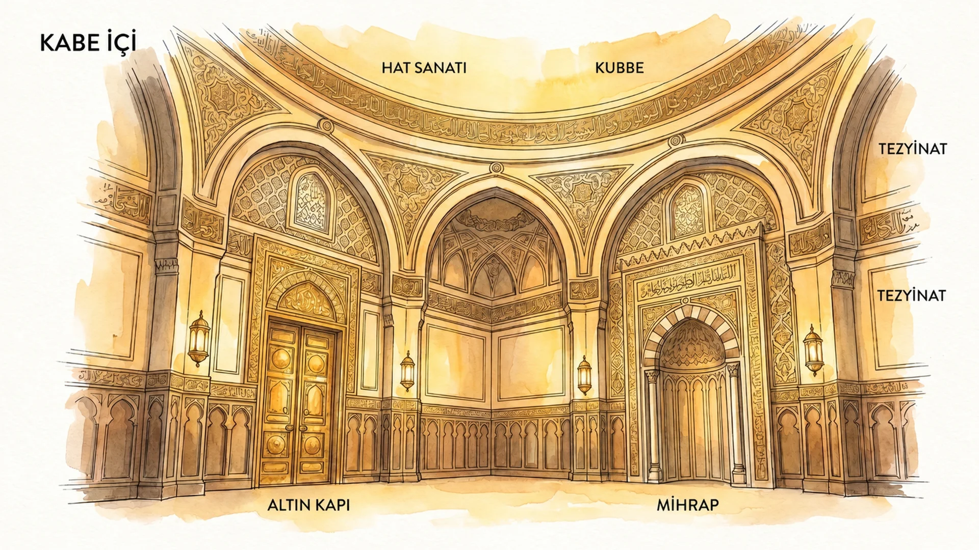 Kabe İçi: Kutsal Yapının İç Mekanı ve Sırları